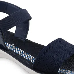BAESD Textured Open Toe Flats image 3