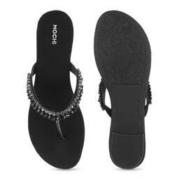 Mochi Embellished T-Strap Flats image 3
