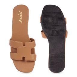 WZAYA Open Toe Flats image 4
