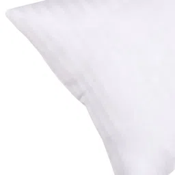 Clasiko Set Of 4 White Solid Square Cushion Inserts image 4