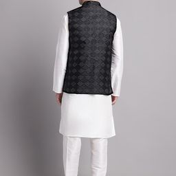 Jompers Regular Kurta & Pyjama With Nehru Jacket image 4