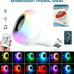 IGADG LED Bluetooth Smart Music Light Bulb Colored led Light Bulb with Bluetooth Speaker RGB Changing Color Smart Bulb image 2