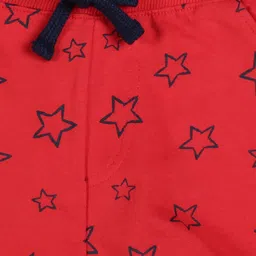 PLUM TREE Boys Red Printed Regular Shorts image 4