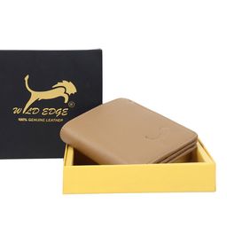 WILD EDGE Men Textured Two Fold Wallet image 5