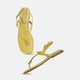 Kenneth Cole Open Toe T-Strap Flats image 5