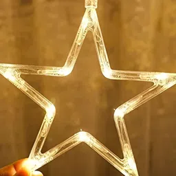SPARK WORLD Yellow Star Shaped String Lights image 5
