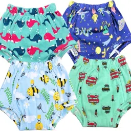 Padded Underwear Pack of-4 Potty Training Pants for Babies 18-36 Months-17