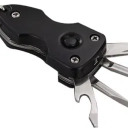 Torch, Screwdriver, Knife & Bottle Opener Key Chain-23
