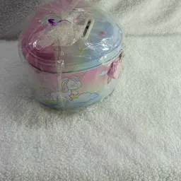 Heart shape metal small piggy bank coin box with lock & keys Coin Bank-18