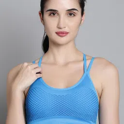 MAKCLAN Self Design Full Coverage Super Support Medium Support Dry Fit Bra-36