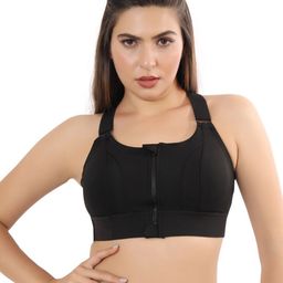 Bella Voste Full Coverage Lightly Padded Rapid Dry Workout Bra with Moisture Wicking-17
