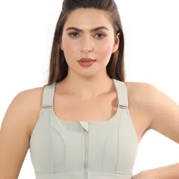 Bella Voste Full Coverage Lightly Padded Rapid Dry Workout Bra with Moisture Wicking-16