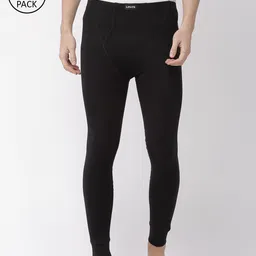 Levis Men Pack of 2 Black Solid Thermal Bottoms-image-83