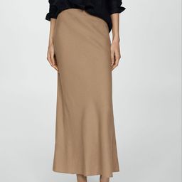 MANGO A-Line Maxi Skirt-picture-41