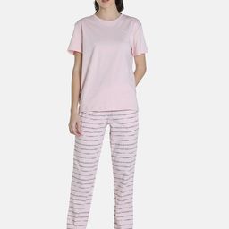 Puma Striped Short Sleeves T-Shirt & Pants-image-72
