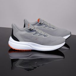 HRX by Hrithik Roshan Men Grey Zoom Mesh Running Shoes-picture-0