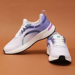 HRX by Hrithik Roshan Women Blue Textured Lace-Up Running Shoes-image-34