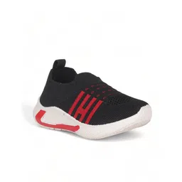 Lil Lollipop Kids Textured Lightweight Breathable Walking Shoes-14