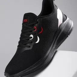 HRX by Hrithik Roshan Men Black Zoom Mesh Running Shoes-picture-58