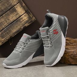 BIRDE Men Mesh Memory Foam Running Non-Marking Shoes-15