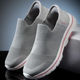 Action Women Mesh Running Non-Marking Shoes KIA-502-LIGHT-GREY-picture-18