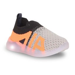 Lil Lollipop Kids Round Toe Printed Slip On Sneakers-34