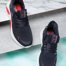 ABROS Men Textured Lace-Up Running Shoes-picture-48