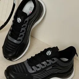 OZZOH Men Textured Lightweight Running Shoes-19