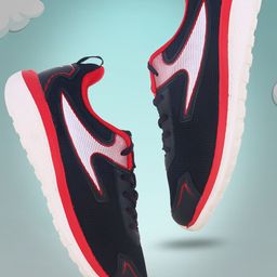 Sparx Boys Textured Lace-Up Running Shoes-93