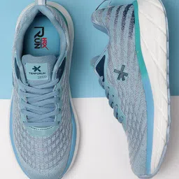 HRX by Hrithik Roshan Women Blue Textured Lace-Up Running Shoes-image-98