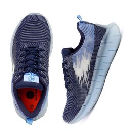 bacca bucci Men Blue Mesh Training or Gym Non-Marking Shoes-picture-38