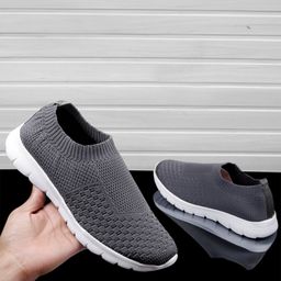 KRAASA Men Textile Walking Non-Marking Shoes SP7272-55