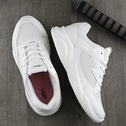 HRX by Hrithik Roshan Women White Mesh Running Non-Marking Shoes-image-3