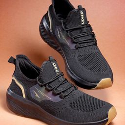 ASIAN Men Lace Up Mesh Running Shoes-picture-4