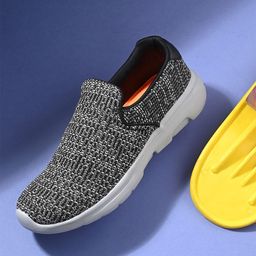 HRX by Hrithik Roshan Men Black And Grey Non-Marking Walking Sports Shoes-picture-32