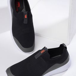 HRX by Hrithik Roshan Men Black Zoom Mesh Walking Shoes-picture-55