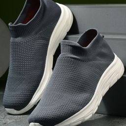 KRAASA Men Mesh Walking Shoes-34