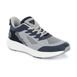 HIROLAS Men Mesh Lace-Up Running Shoes-36