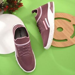 BIRDE Women Mesh Memory Foam Non-Marking Running Shoes-picture-31