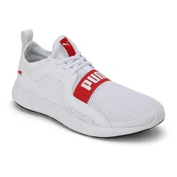 Puma White Troy MU Running Shoes-picture-42