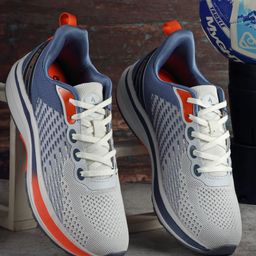 Action Men Mesh Non-Marking Running Shoes-picture-27