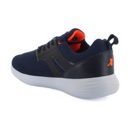 Sparx Men Navy Blue Mesh Non-Marking Running Lace-Up Shoes image 4