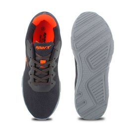 Sparx Men Grey Mesh Running Non-Marking Shoes image 4