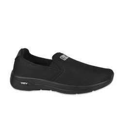 TRV Men Textured Slip-On Walking Shoes image 4