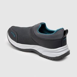 ASIAN Men Charcoal Mesh Running Non-Marking Shoes image 2