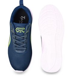 TPENT Men Textured Memory Foam Lace-Up Running Shoes image 3