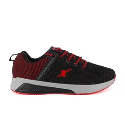 Sparx Men Black Mesh Running Non-Marking Shoes image 2