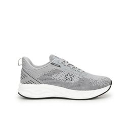 HRX by Hrithik Roshan Men Grey Mesh Running Shoes image 2