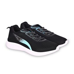 TPENT Men Textured Memory Foam Lace-Up Running Shoes image 2