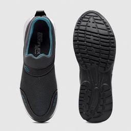 ASIAN Men Charcoal Mesh Running Non-Marking Shoes image 3